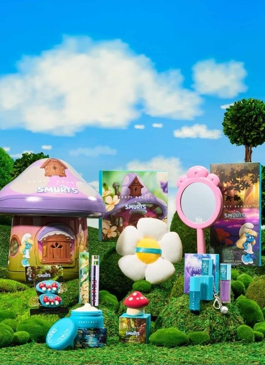 Nova Fenty Beauty limitirana kolekcija vodi nas u svet Štrumfova