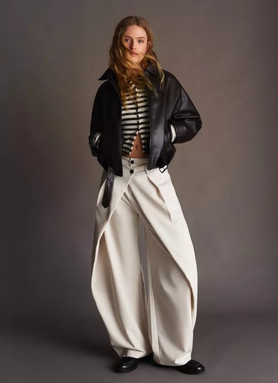 Pantalone sa preklopom su alternativa klasičnim krojenim pantalonama