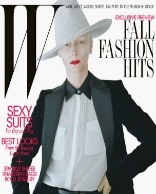 Tilda Swinton za “W Magazine” – avgust 2011. godine