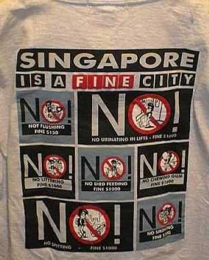 Čudni zakoni Singapura
