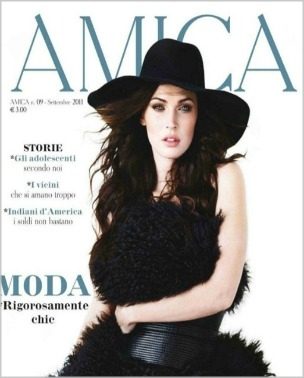 Megan Fox za magazin “Amica” – septembar 2011.