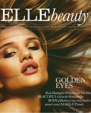 “Elle UK” Beauty: Predlozi za oktobar uz Rosie Huntington-Whiteley