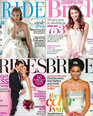 Najlepše naslovnice magazina o venčanjima za 2011. godinu