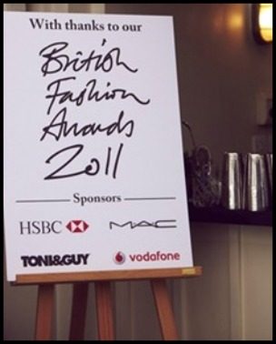 Fashion Police: British Fashion Awards 2011.
